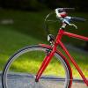 rotes Fahrrad