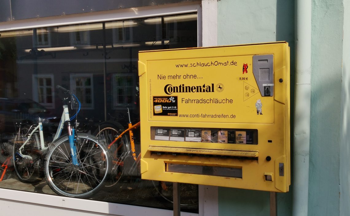 Schlauchomat Fahrradschläuche Automat